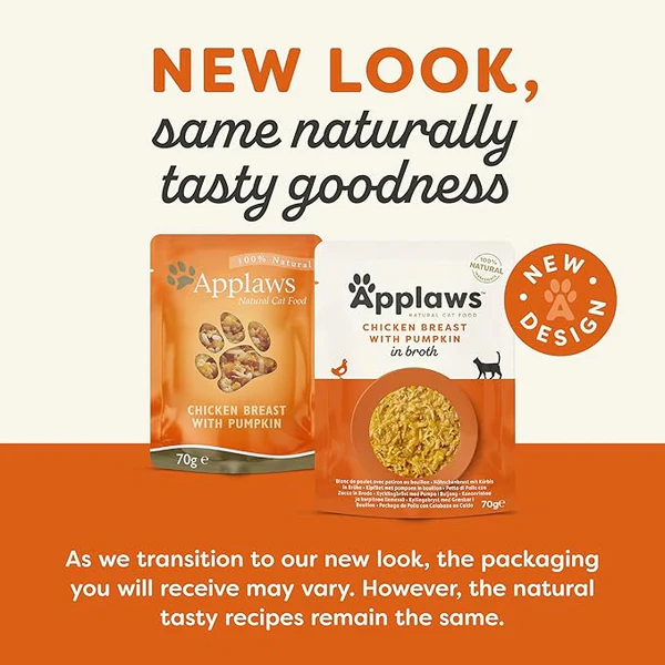 Applaws Cat Pouch Chicken Breast With Pumpkin 70 Gm (2) Applaws Cat Pouch Chicken Breast With Pumpkin 70 Gm (2)