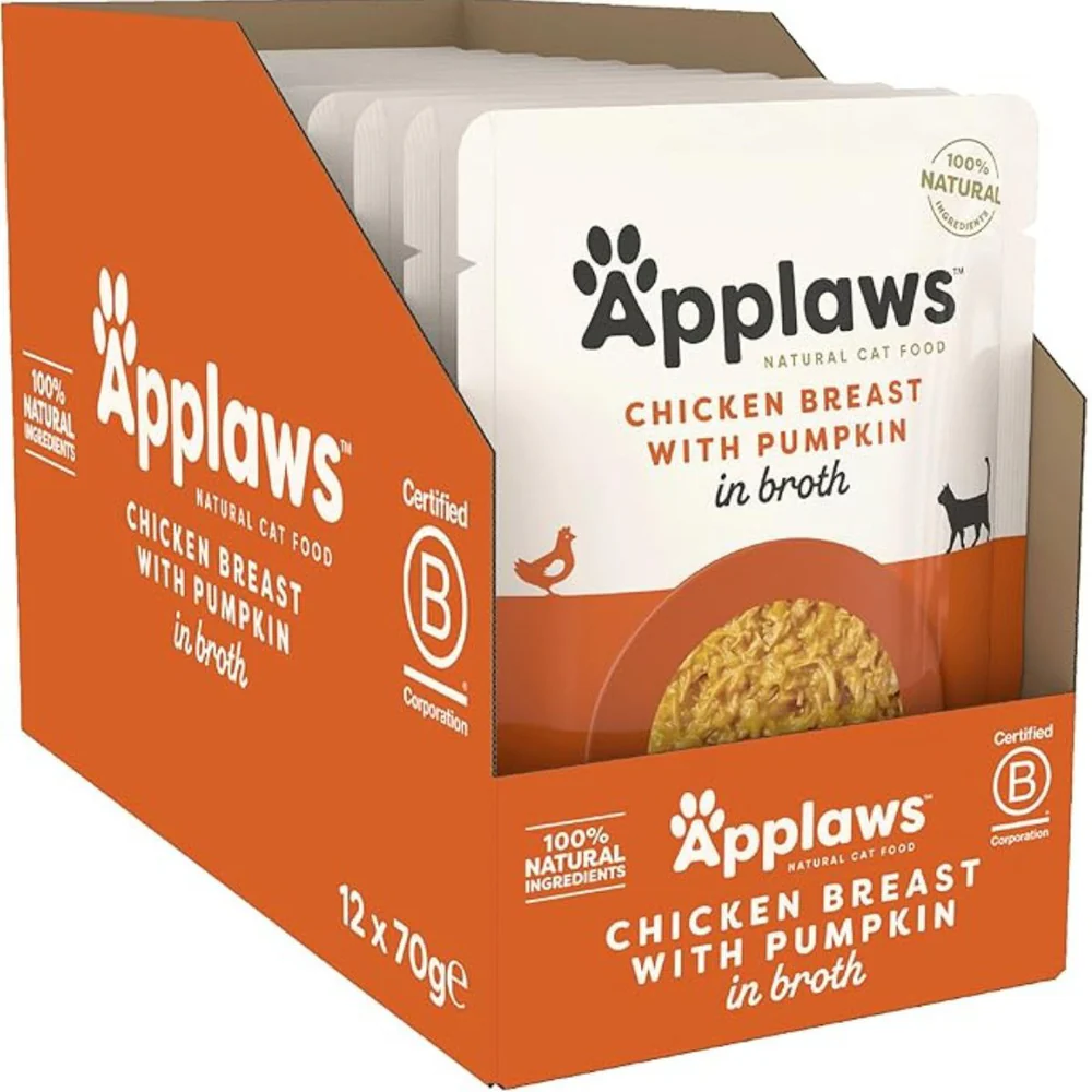 Applaws Cat Pouch Chicken Breast With Pumpkin 70 Gm (3) Applaws Cat Pouch Chicken Breast With Pumpkin 70 Gm (3)