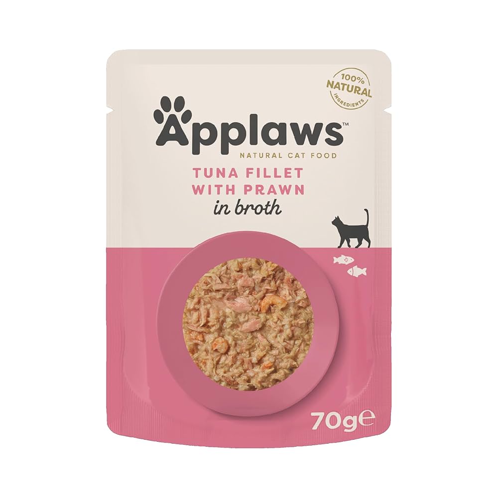 Applaws Cat Pouch Tuna Fillet With Prawns 70 Gm