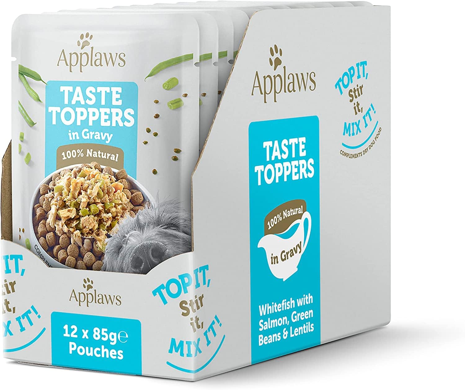 Applaws Dog Pouch White Fish With Salmon Green Beans (1) Applaws Dog Pouch White Fish With Salmon Green Beans (1)