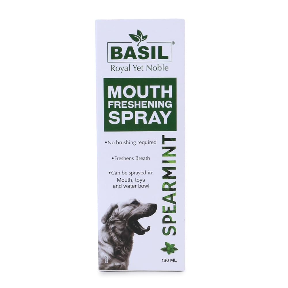 Basil Mouth Freshening Sprays - Spearmint/Cinnamon