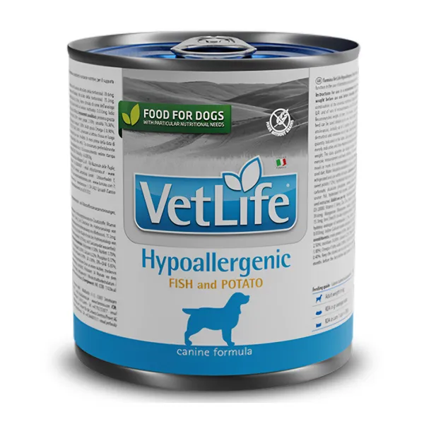 Farmina Vet Life Hypoallergenic Fish & Potato Wet Dog Food (2) Farmina Vet Life Hypoallergenic Fish & Potato Wet Dog Food (2)