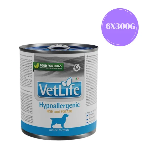 Farmina Vet Life Hypoallergenic Fish & Potato Wet Dog Food (3) Farmina Vet Life Hypoallergenic Fish & Potato Wet Dog Food (3)