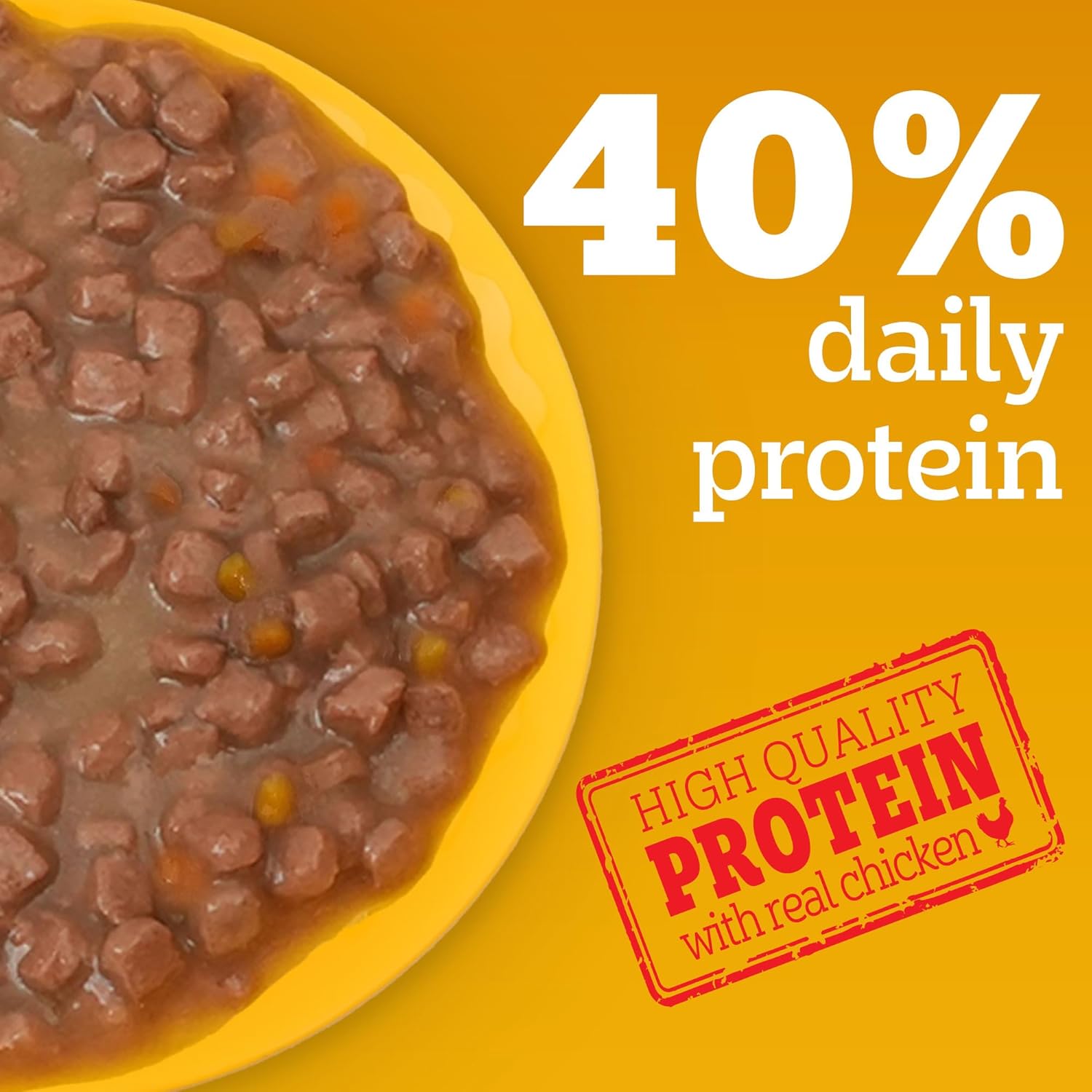 Pedigree Puppy Chicken & Liver Chunks in Gravy with Vegetables (5) Pedigree Puppy Chicken & Liver Chunks in Gravy with Vegetables (5)