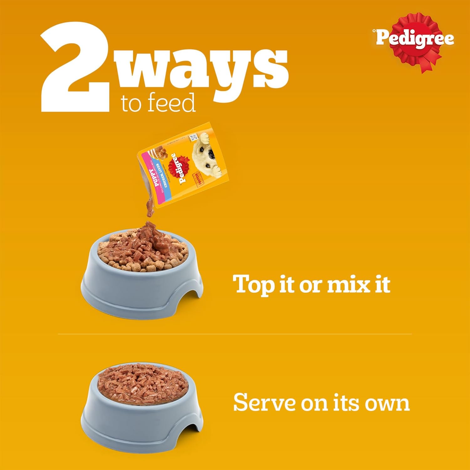 Pedigree Puppy Chicken Liver in Loaf with Vegetables (16) Pedigree Puppy Chicken Liver in Loaf with Vegetables (16)