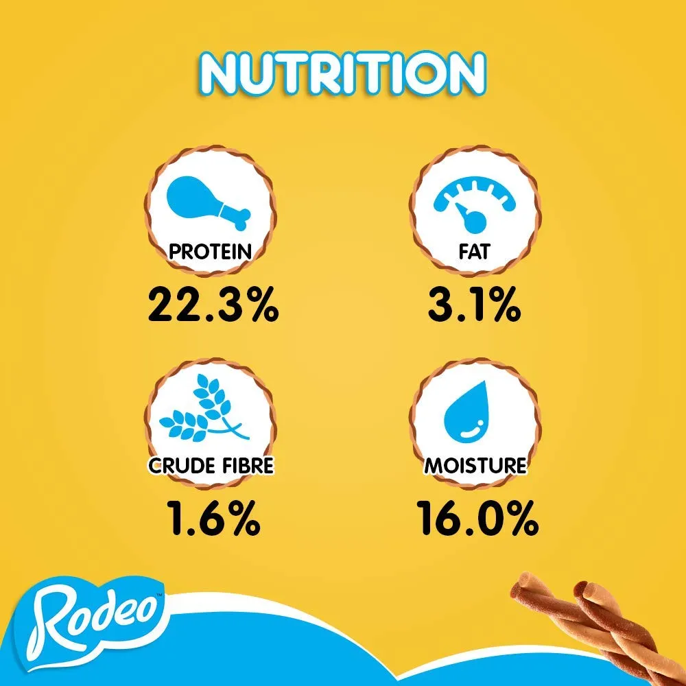 Pedigree Rodeo Dog Treats – Twisted Chewy Snack Sticks (3) Pedigree Rodeo Dog Treats – Twisted Chewy Snack Sticks (3)
