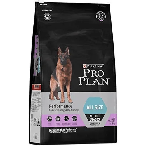Pro Plan Performance All Sizes Dry Dog Food for All Breed - All Life Stages (12kg)