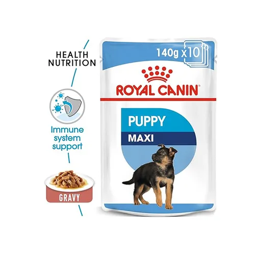 Royal Canin Maxi Puppy Wet Dog Food (Pouch Pack) (2) Royal Canin Maxi Puppy Wet Dog Food (Pouch Pack) (2)