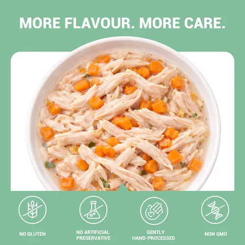 Schesir Chicken & Rice With Carrot In Jelly Dog Tin (4) Schesir Chicken & Rice With Carrot In Jelly Dog Tin (4)