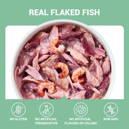 Schesir Tuna & Chicken With Shrimp In Jelly Adult Cat Pouch (2) Schesir Tuna & Chicken With Shrimp In Jelly Adult Cat Pouch (2)