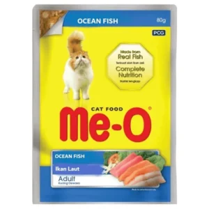 Me-O Adult Ocean Fish in Gravy Pouch
