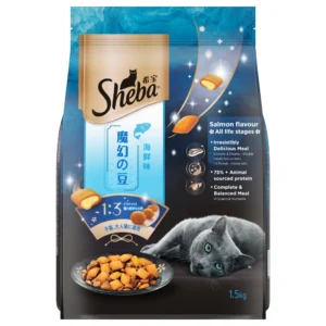 Sheba Dry Cat Food Premium Salmon Recipe1