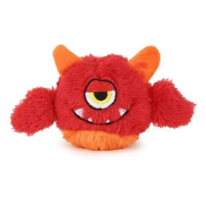 Basil Plush Monster Ball with TPR Squeaky Ball Inside