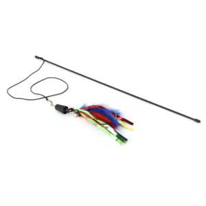 Basil Cat Teaser Stick with Strings & Bell 2