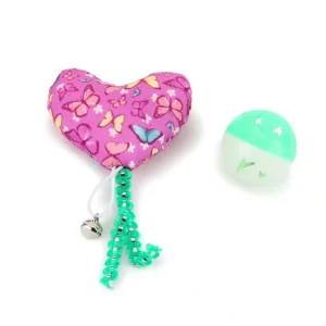Basil Catnip Rattle Ball Chew Toy for Cats & Kittens 2