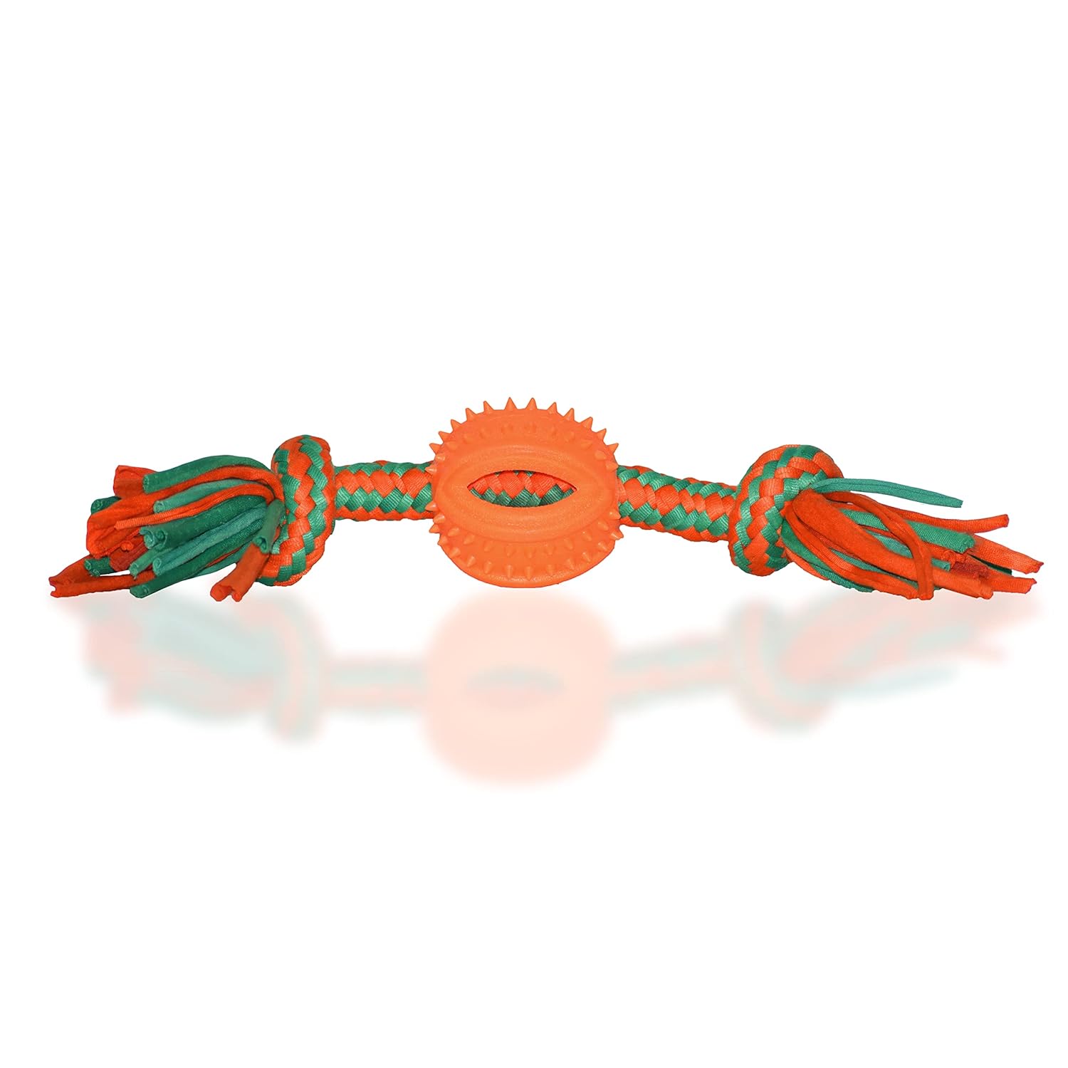 Basil Dental Rope & Bone Chew Toy for Dogs 1