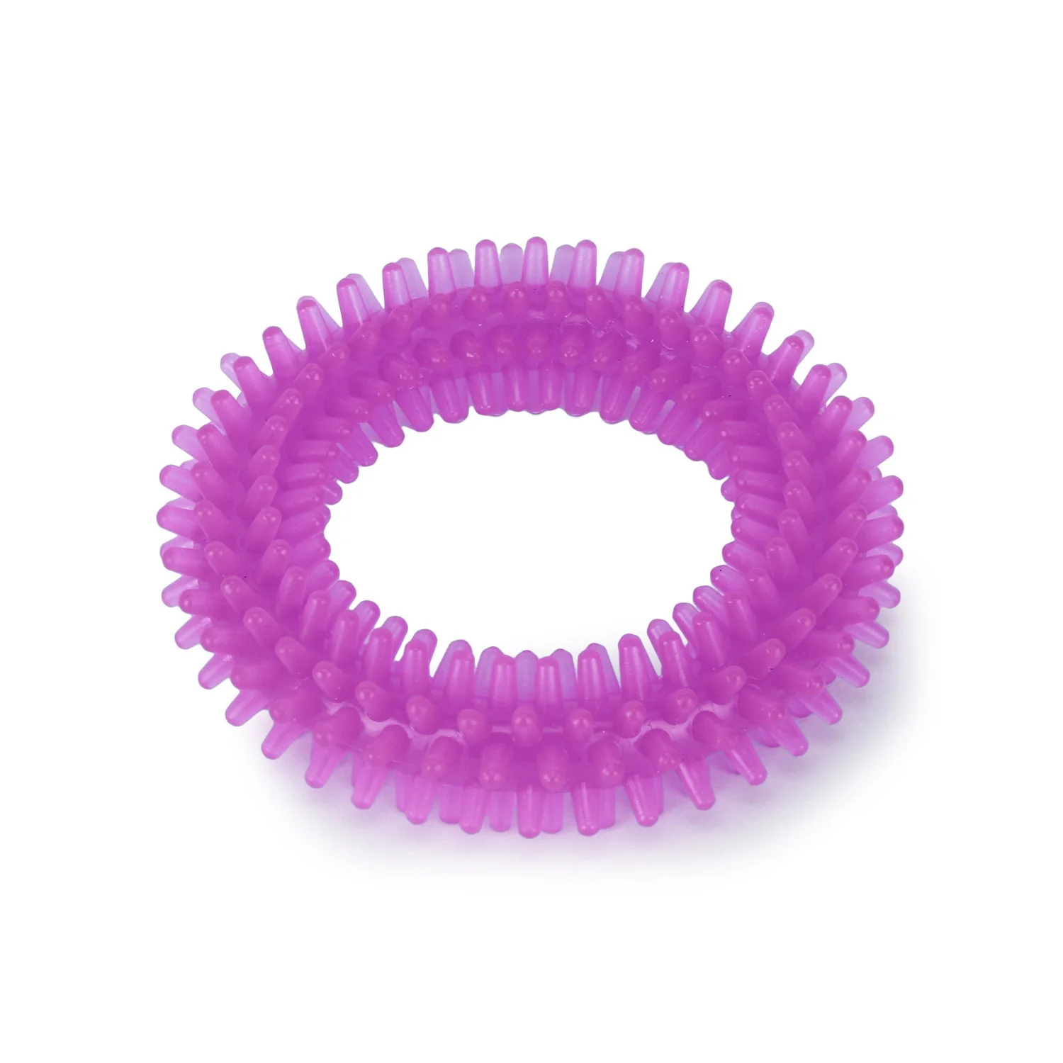 Basil Dog Chew Toy, Spiked Ring (4) Basil Dog Chew Toy, Spiked Ring (4)