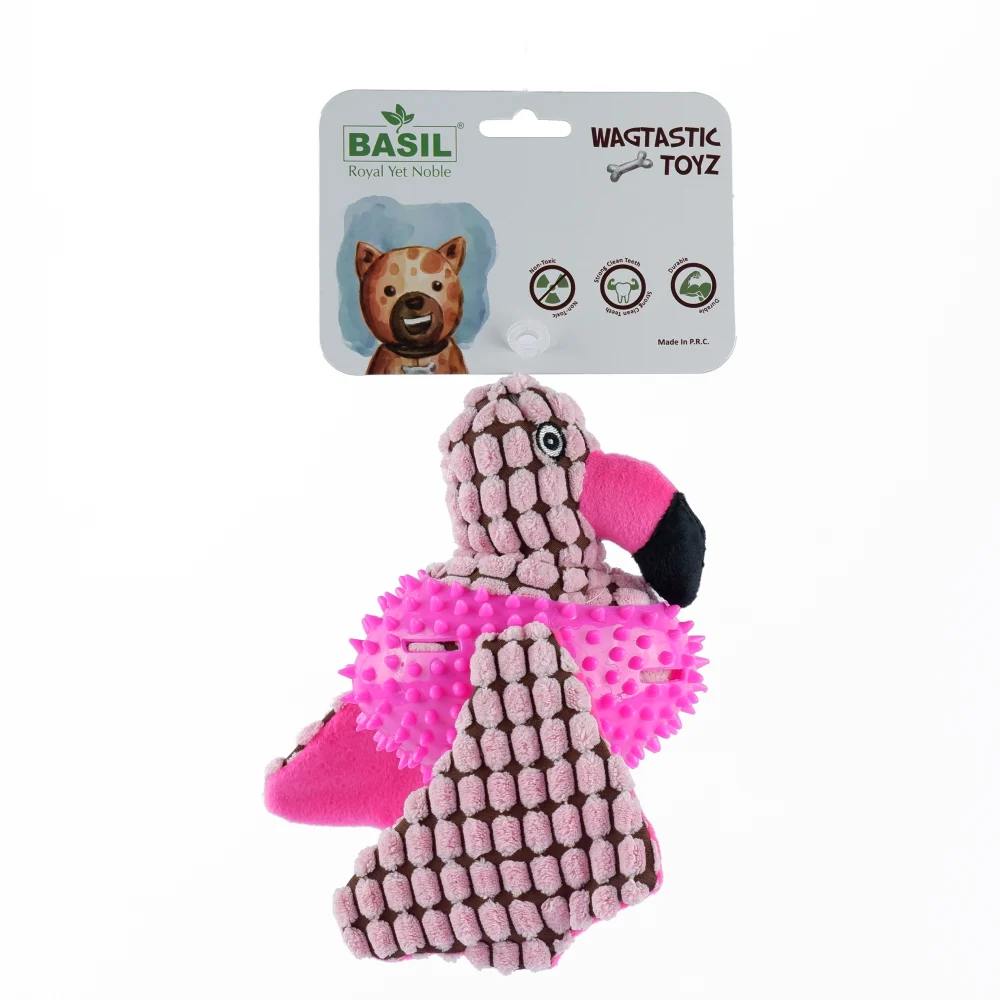 Basil Soft Bird Plush Pet Toy 1