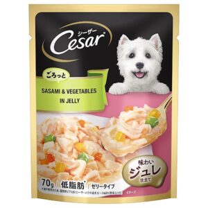 Cesar Sasami & Vegetables in Jelly Gourmet Meal 1