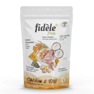 Fidele Wet Dog Food Fresh Chicken and Egg with Vegetables 1
