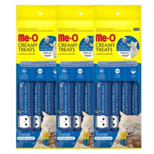 Me-O Creamy Lickeables Cat Treats Tuna & Goat Milk 2