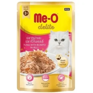 Me-O Delite Tuna & Bonito in Jelly Pouch For Cat 1