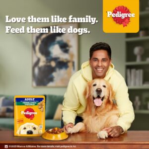 Pedigree Adult Grilled Liver Chunks in Gravy with Vegetables 4