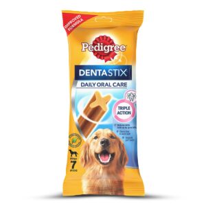 Pedigree Dentastix Large Dog Dental Treats - 7 Sticks Pack