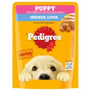 Pedigree Puppy Chicken Liver in Loaf with Vegetables 1