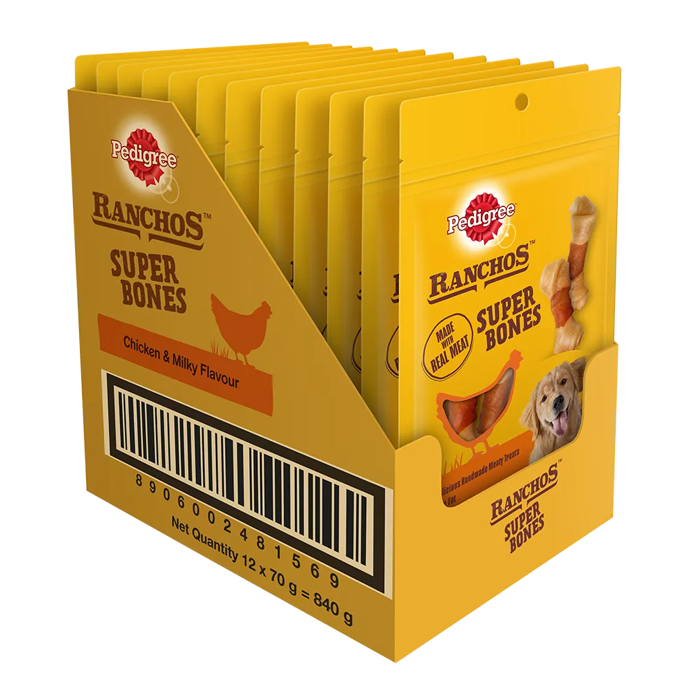 Pedigree Ranchos Super Bones Dog Treats (3) Pedigree Ranchos Super Bones Dog Treats (3)