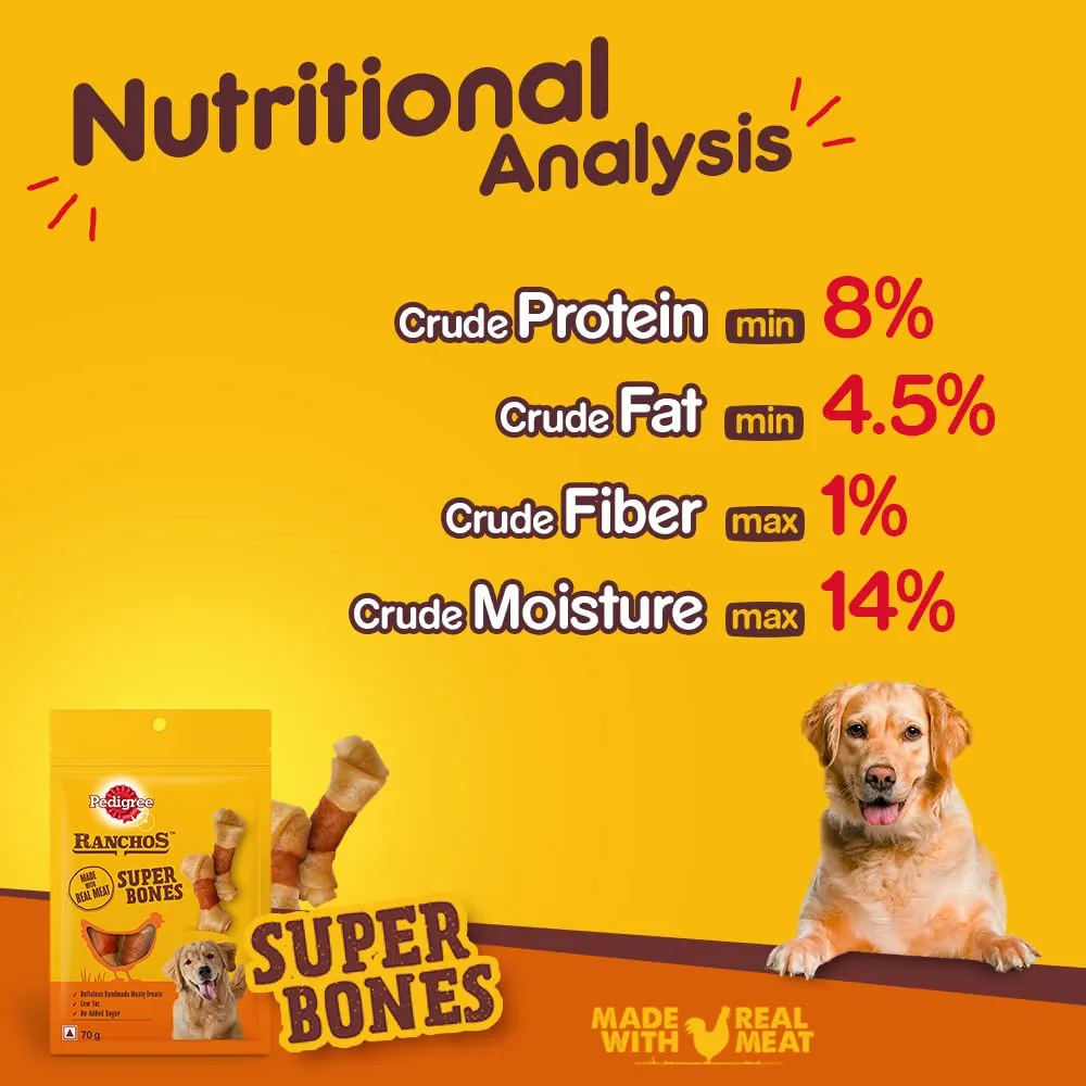 Pedigree Ranchos Super Bones Dog Treats (7) Pedigree Ranchos Super Bones Dog Treats (7)