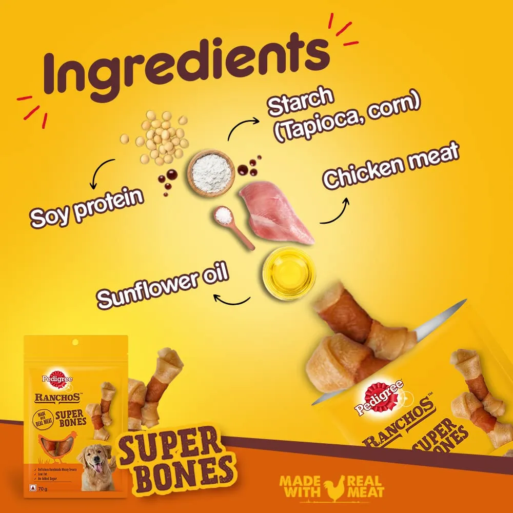 Pedigree Ranchos Super Bones Dog Treats (8) Pedigree Ranchos Super Bones Dog Treats (8)